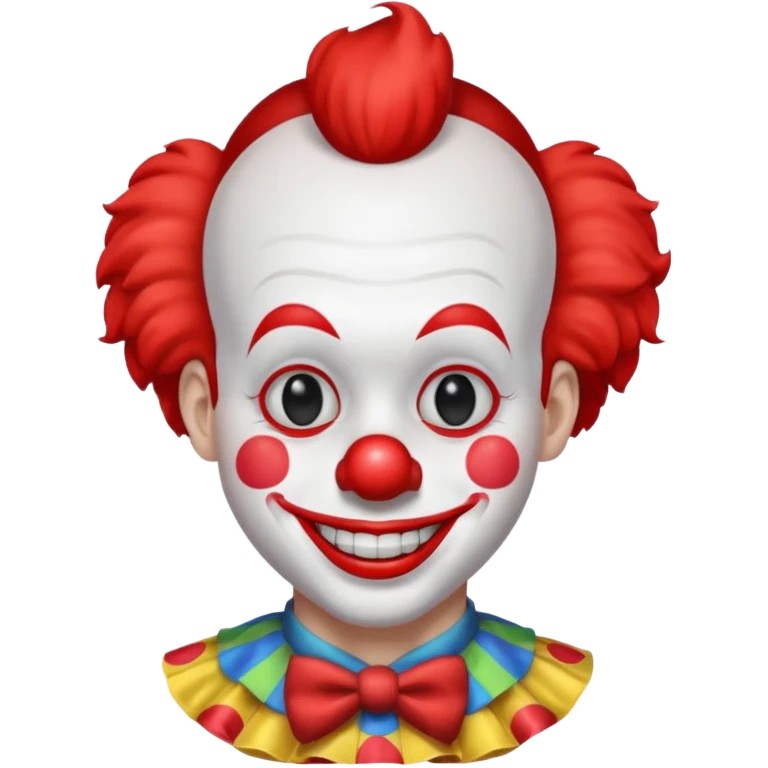 lowerfade haircut clown emoji