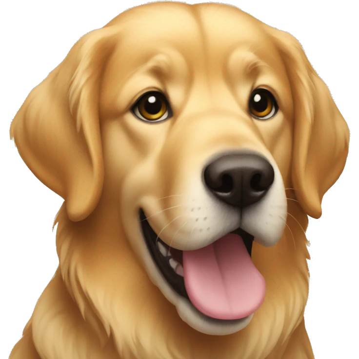 a gloden retriever emoji