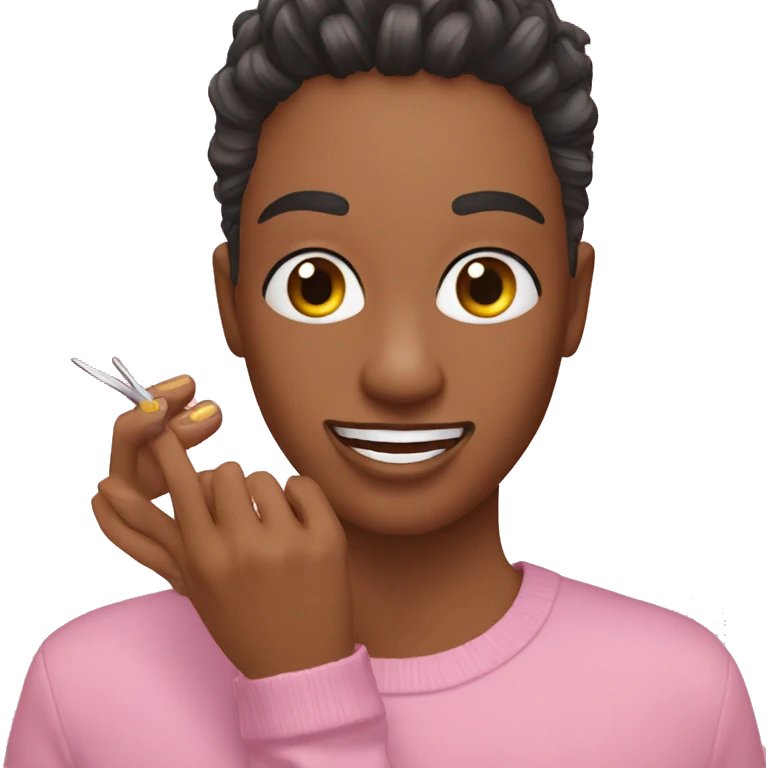 clipping the nails emoji