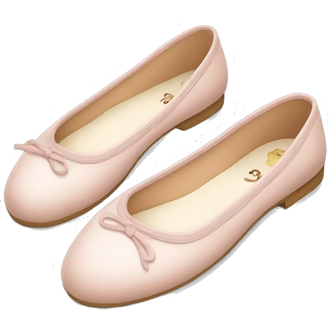 aesthetic ballet flats emoji