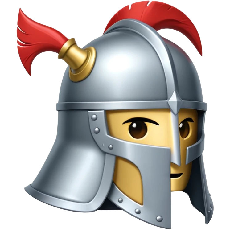 casque de chevalier emoji