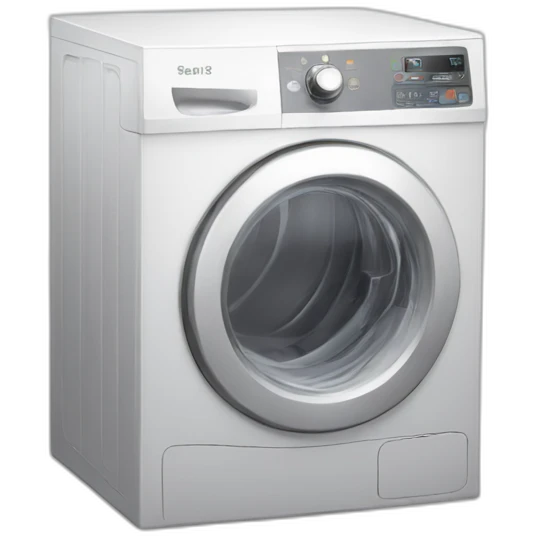 Dryer with clothes up emoji