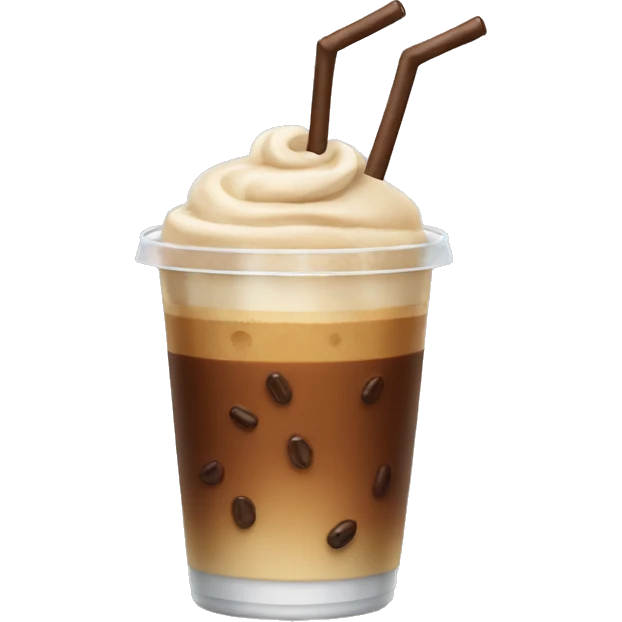iced coffee emoji