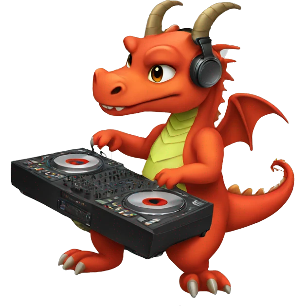 Dragon djing  emoji