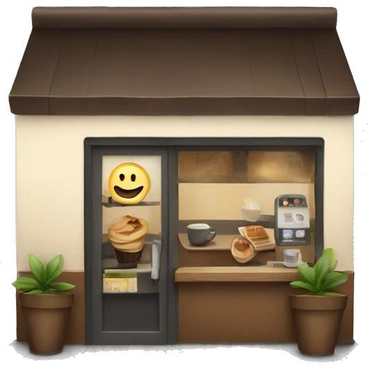 Coffee shop  emoji