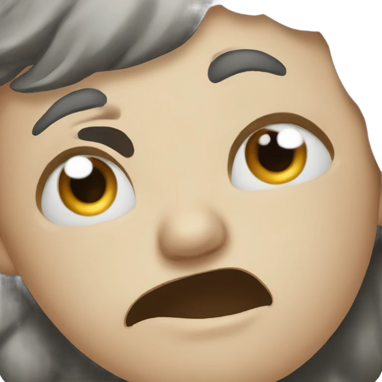 Tired out emoji