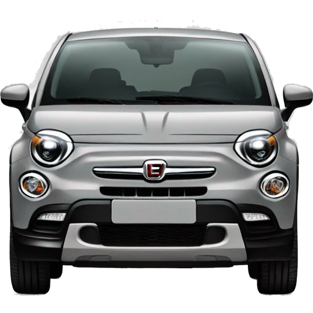 grey fiat 500x emoji