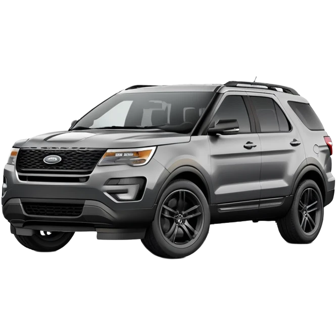Ford explorer sport dark grey emoji