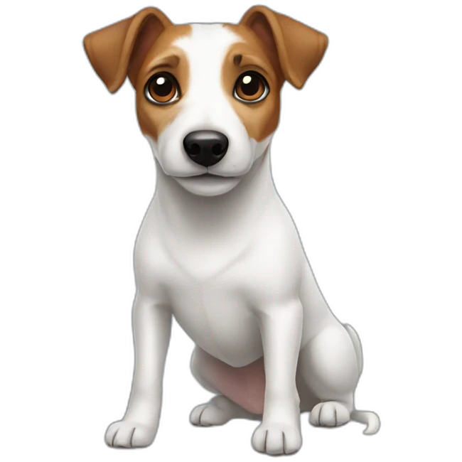 Jack Russell terrier emoji