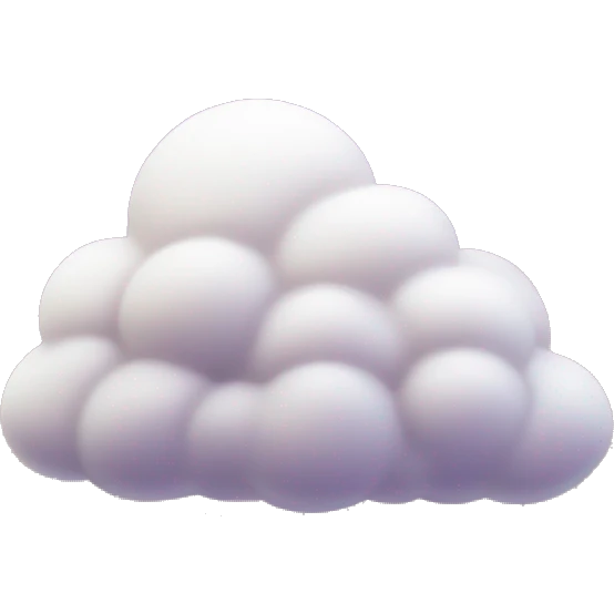 Paarse wolk met glitters dat magie moet voorstellen emoji