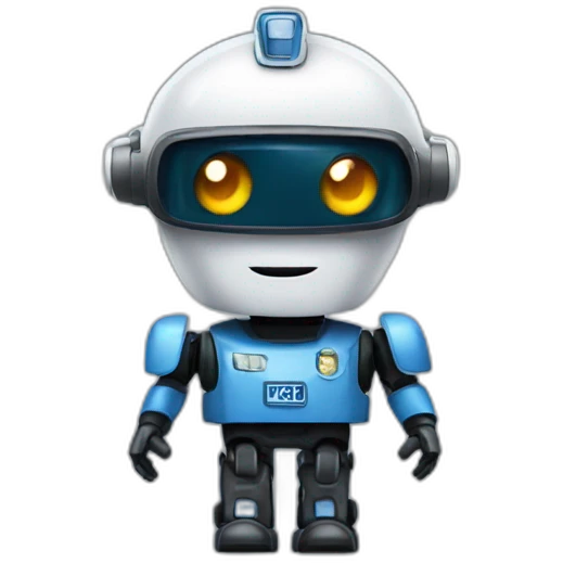 Policía robot  emoji