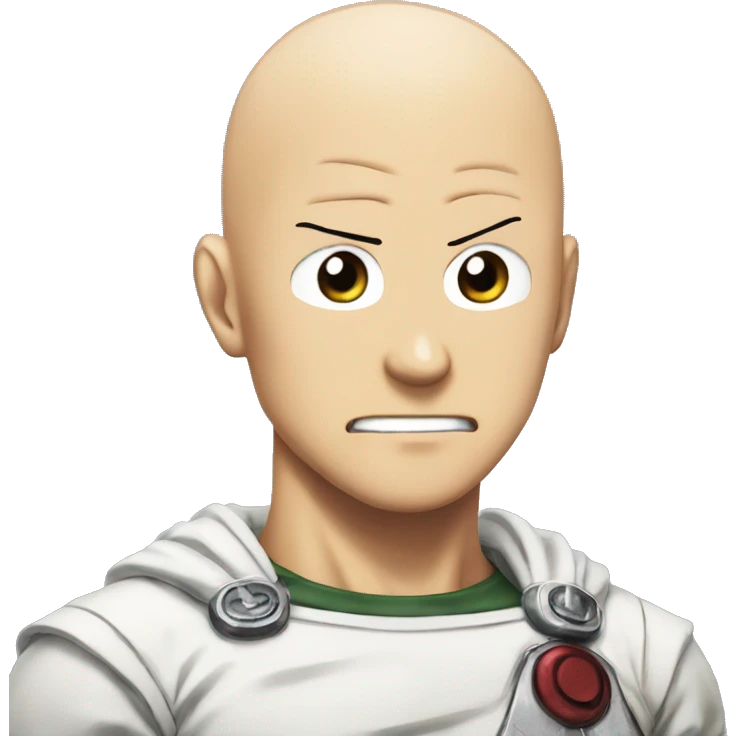 Saitama from one punch man emoji
