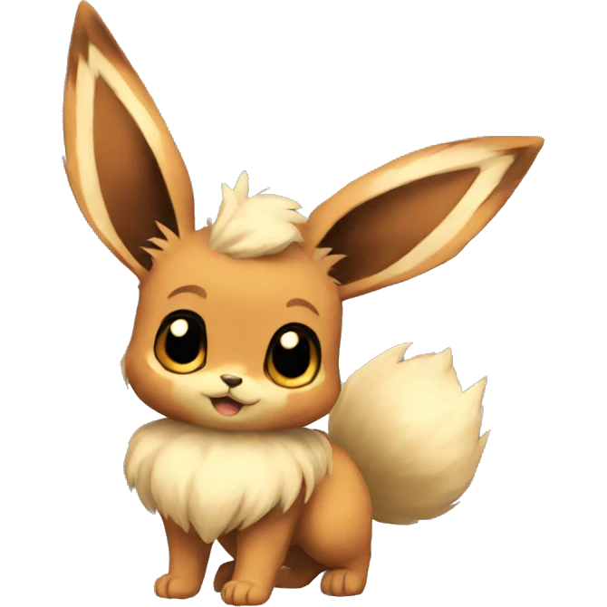 Eevee Full Body emoji
