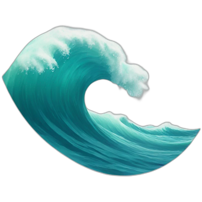 wave emoji