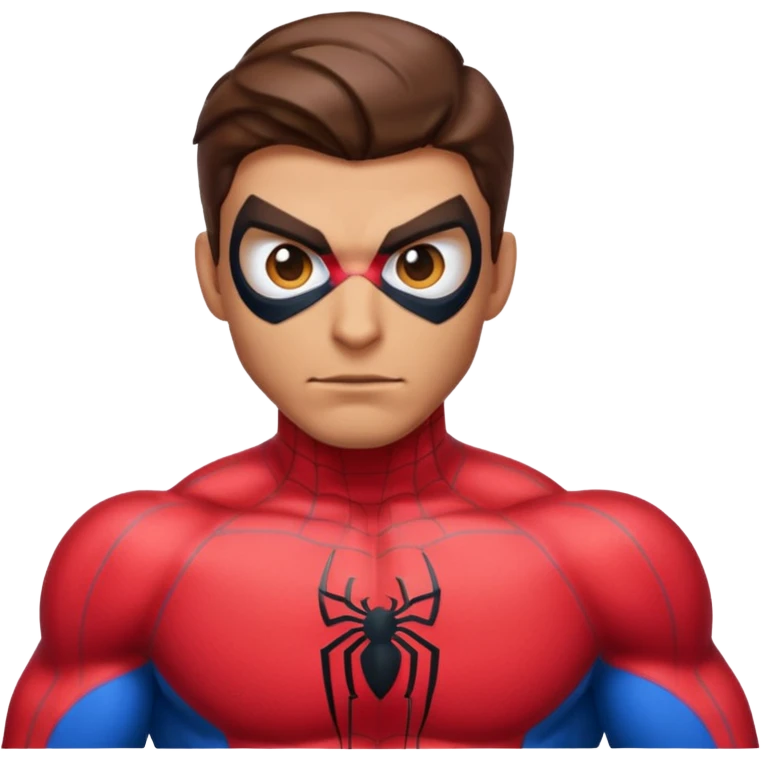 emoji de spiderman haciendo gimnasio  emoji