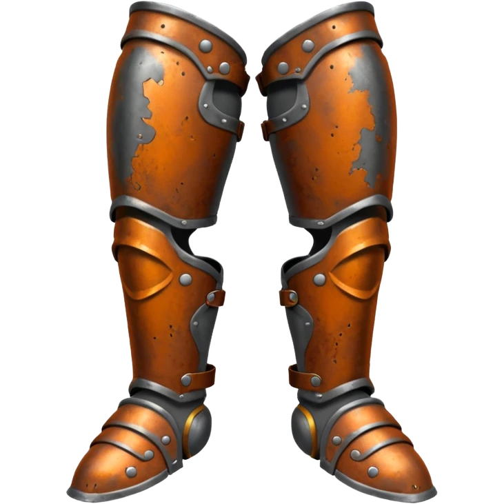 Rusted warrior leg armor emoji