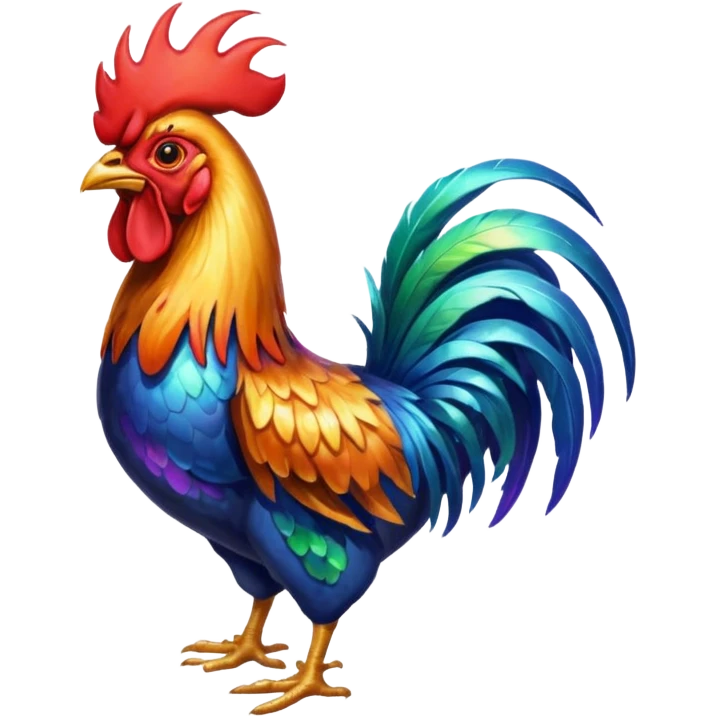 Cock emoji
