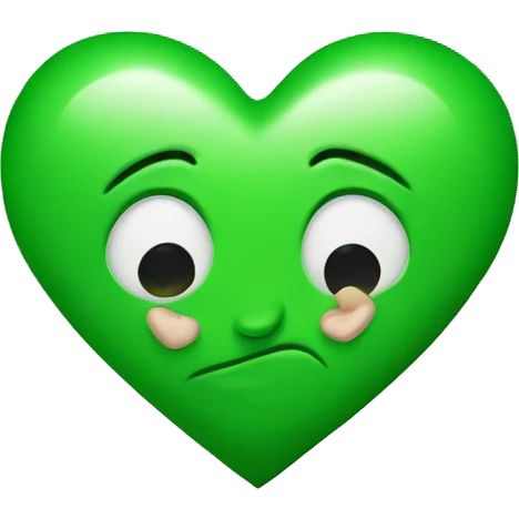 green heart emoji