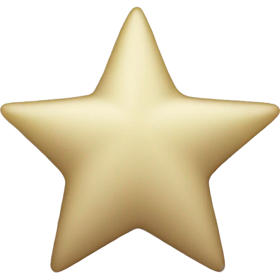 plain star emoji