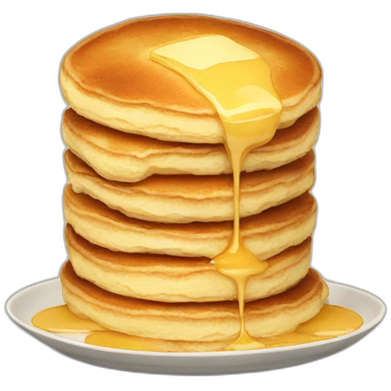 fluffy pancakes emoji