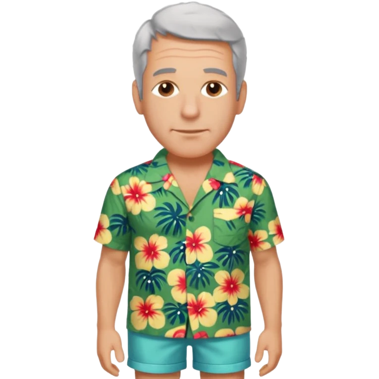 Epstein on island  emoji