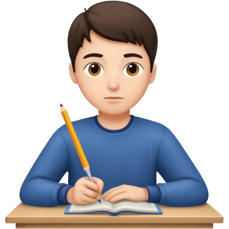 Interim student working emoji