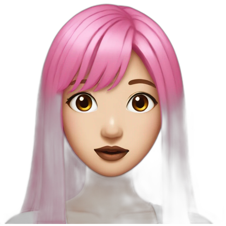 Lalaisa from black pink emoji