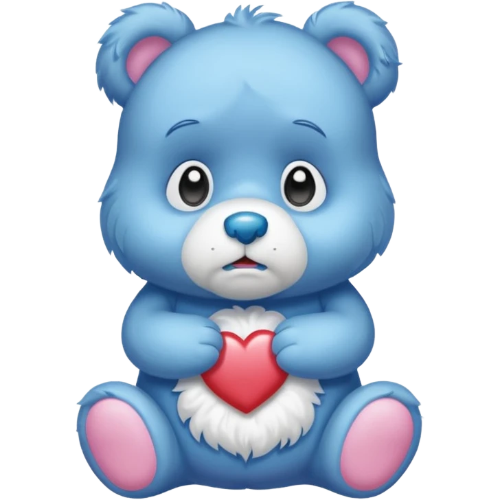 Care bear sad  emoji