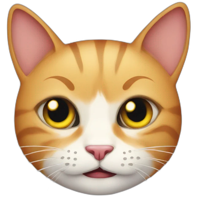 evil cat emoji