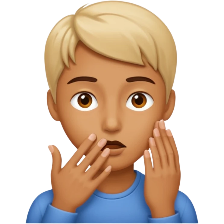 🤫🤫🧏 emoji