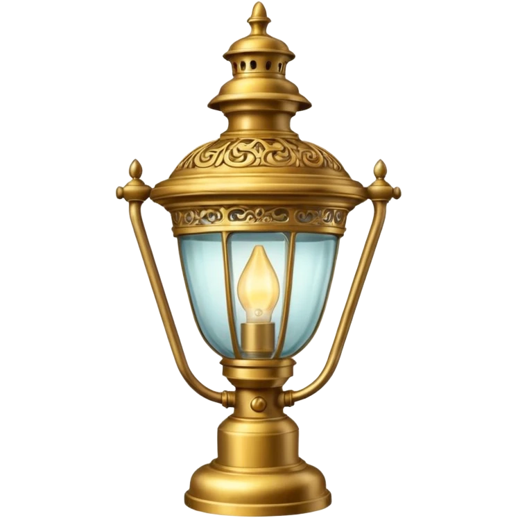 victorian gas lamp emoji