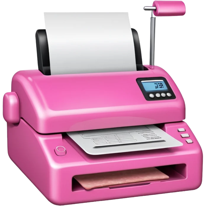 jeff koons style spam meat fax machine emoji