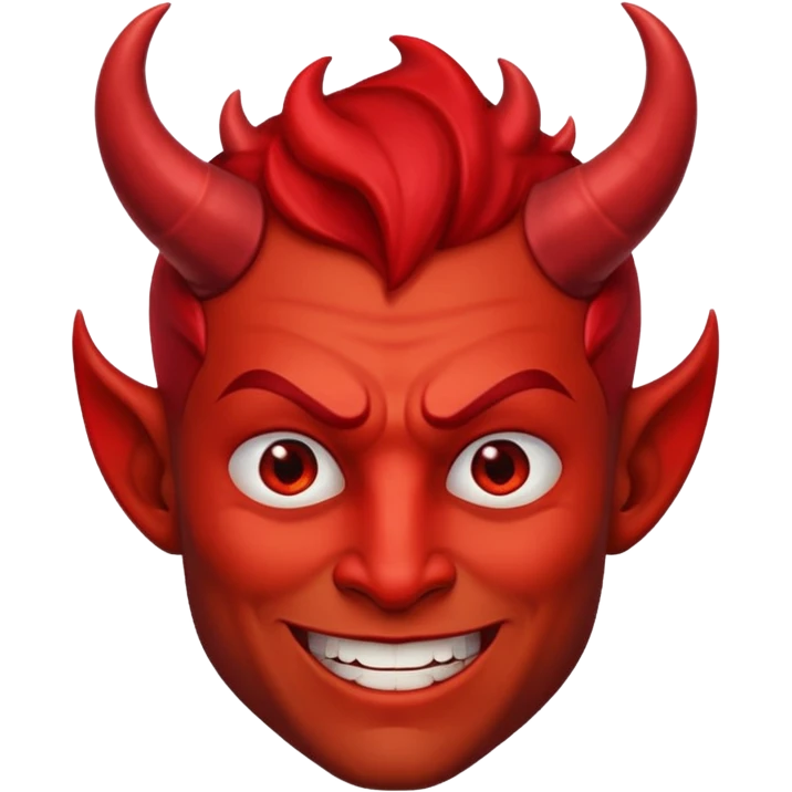 Ange diabolique homme emoji