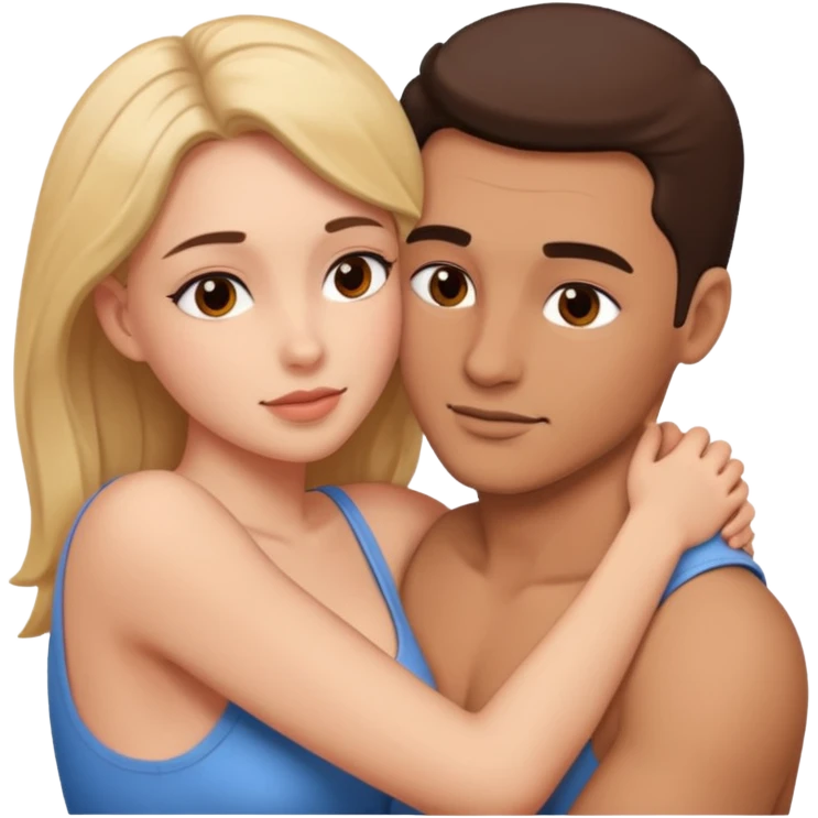 Man and woman having sex emoji