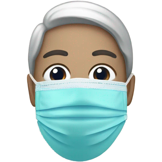 3m covid mask emoji