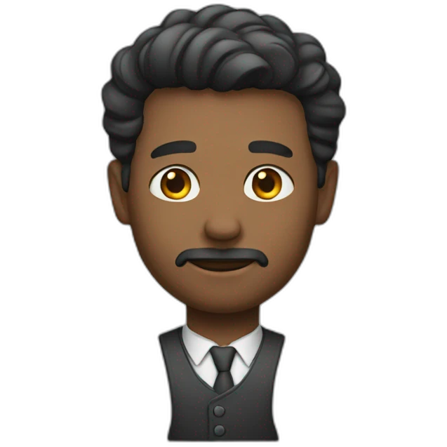 A MAN WITHOUT BALANCE emoji