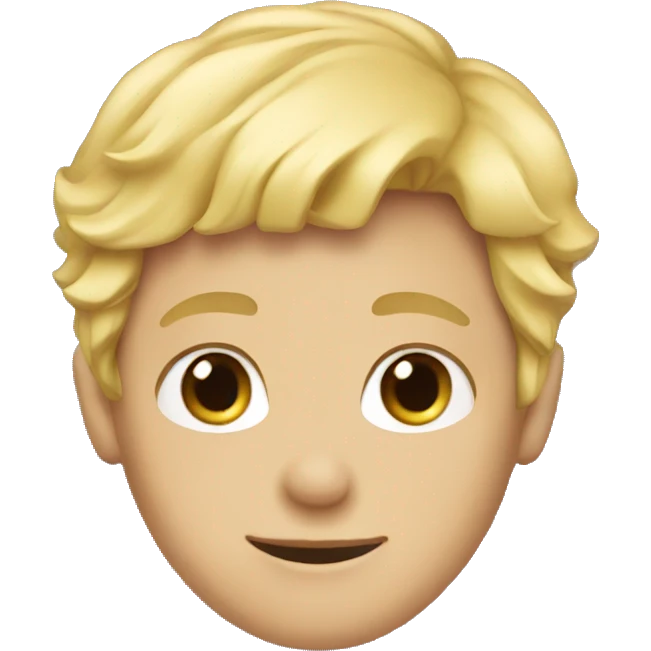 blonde haired boy emoji