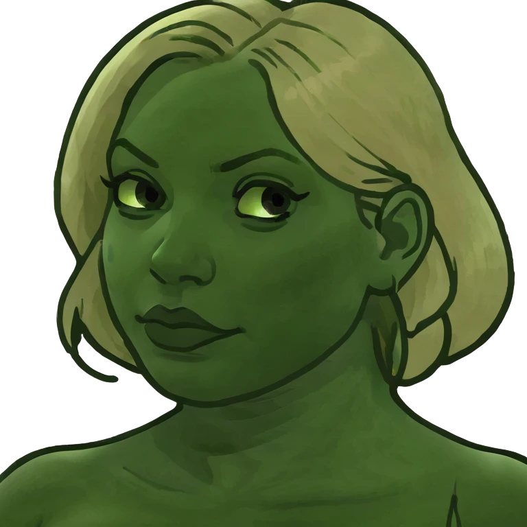 Blonde plus size woman emoji