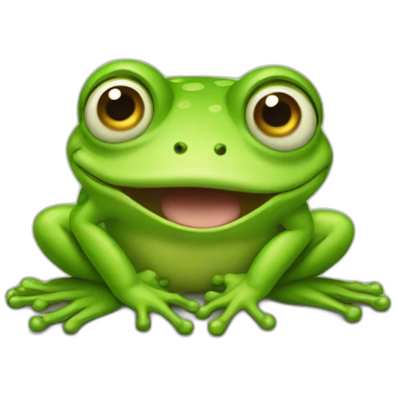 stupid frog emoji