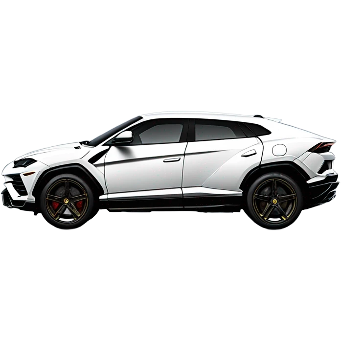 lambroghini urus, side view emoji