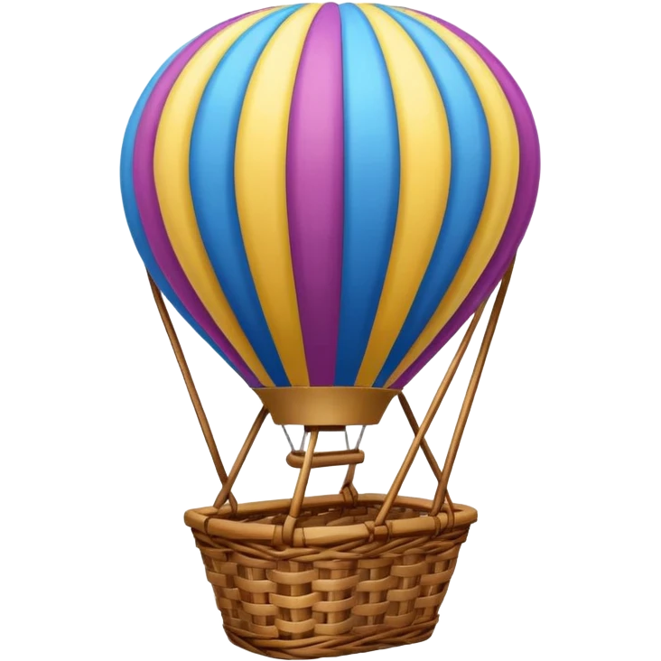 Hot air balloon  emoji