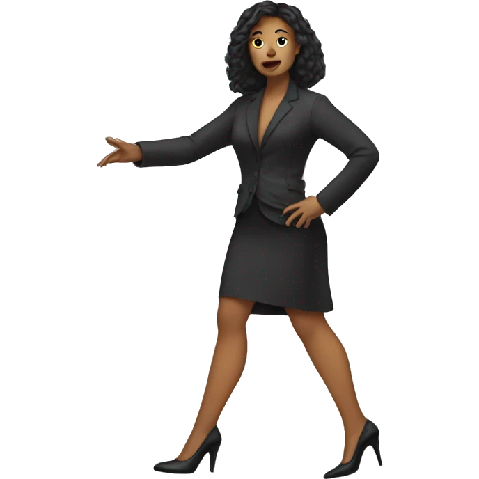 Human with heels emoji