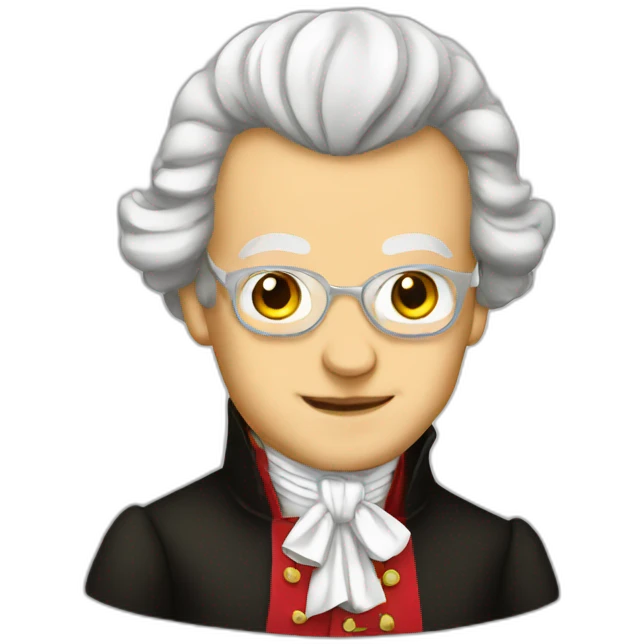 mozart emoji