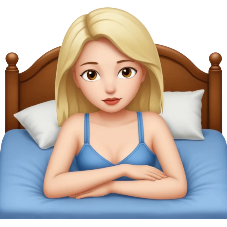 Hott girl sex on bed emoji
