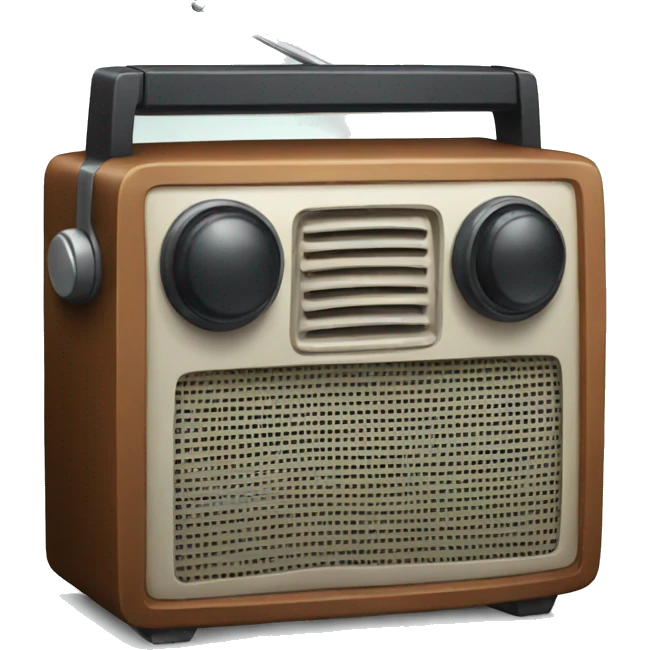 radio emoji