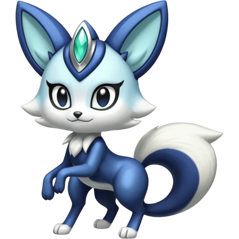 Shiny Furry Anthro Meloetta-Meowstic-Protogen-Primagen-Pokémon-Fakémon-creature emoji