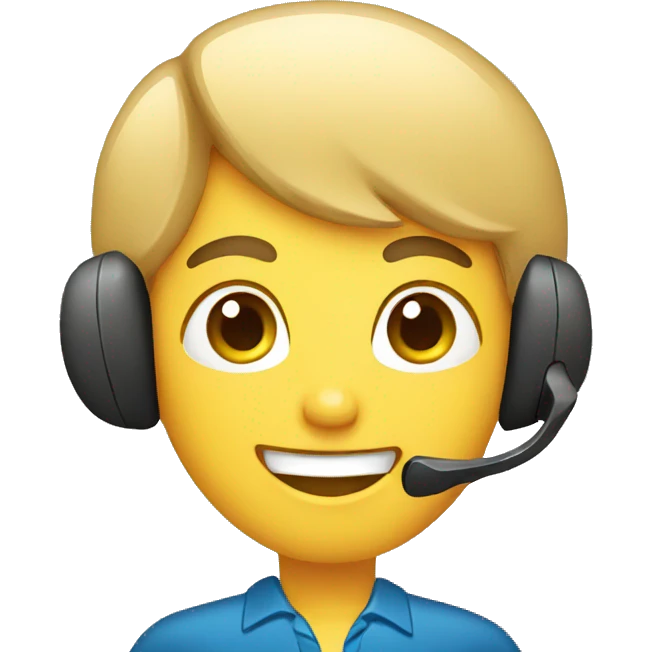 call center emoji