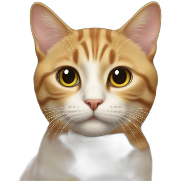 photorealistic cat emoji