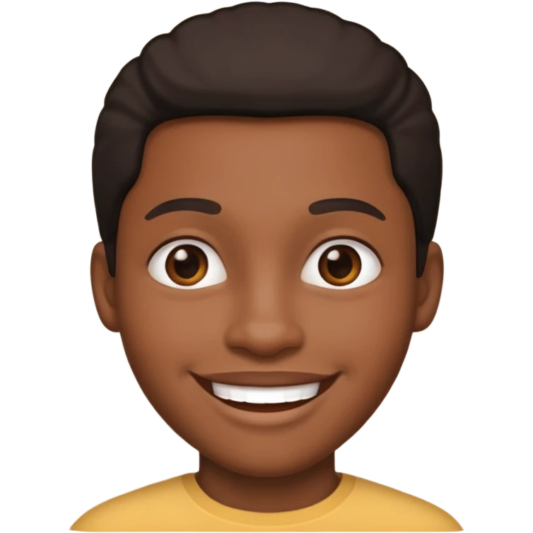 A real black person emoji