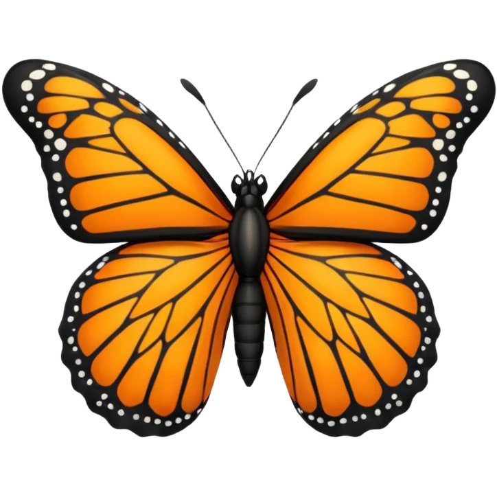 Monarch emoji
